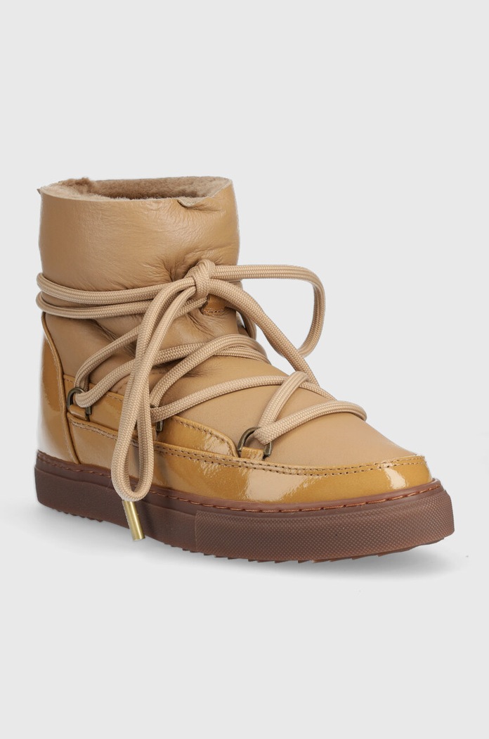 Kožené sněhule Inuikii GLOSS 75202.007.Beige béžová AW23
