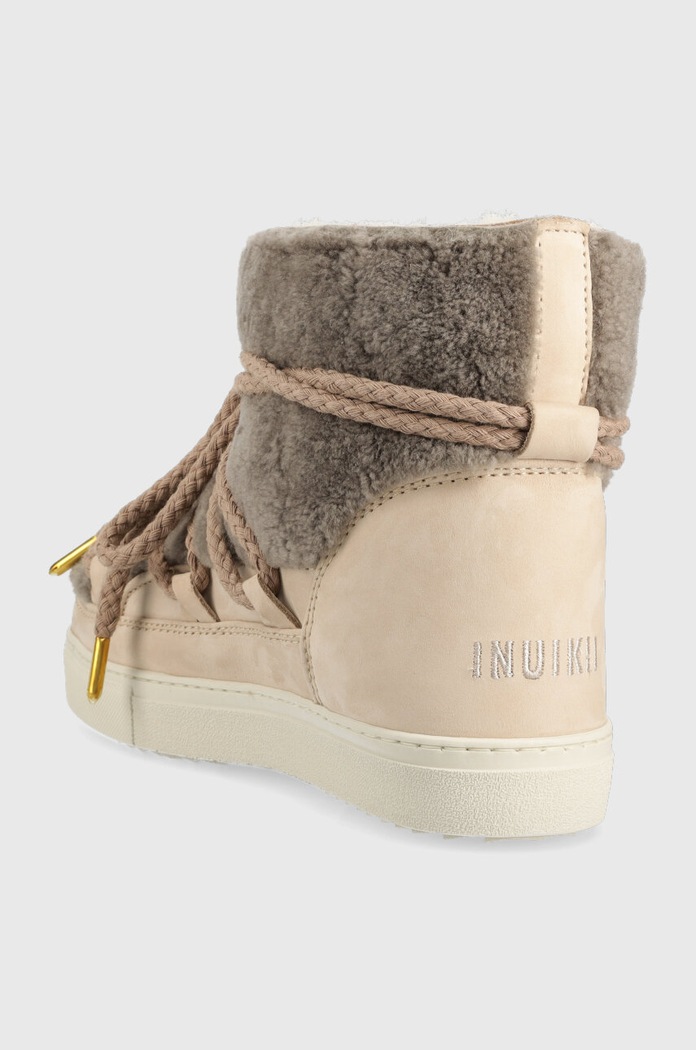 Cipők Inuikii hócipő CURLY 75102.016.Taupe szürke