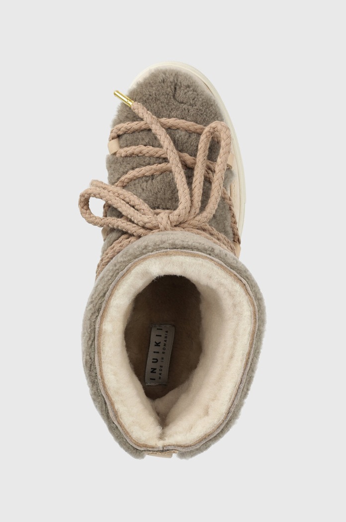 Inuikii hócipő CURLY szürke 75102.016.Taupe