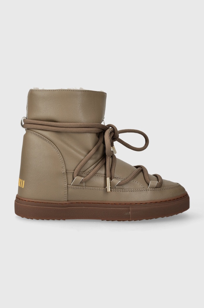 Čizme za snijeg Inuikii Grape Wedge Planet friendly siva 05003.003.Taupe