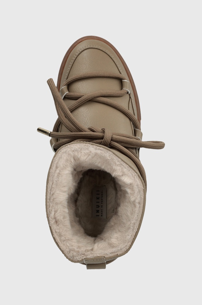 Čizme za snijeg Inuikii Grape Wedge siva 05003.003.Taupe