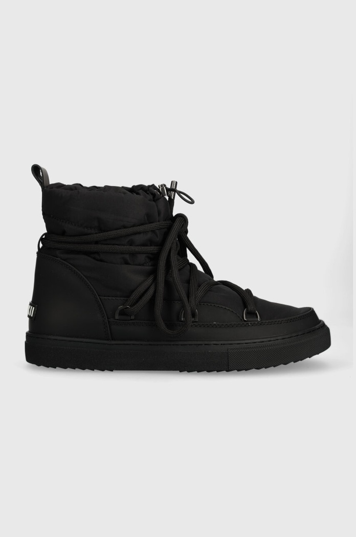 Čizme za snijeg Inuikii Bomber na vezanje crna 55102.100.Black