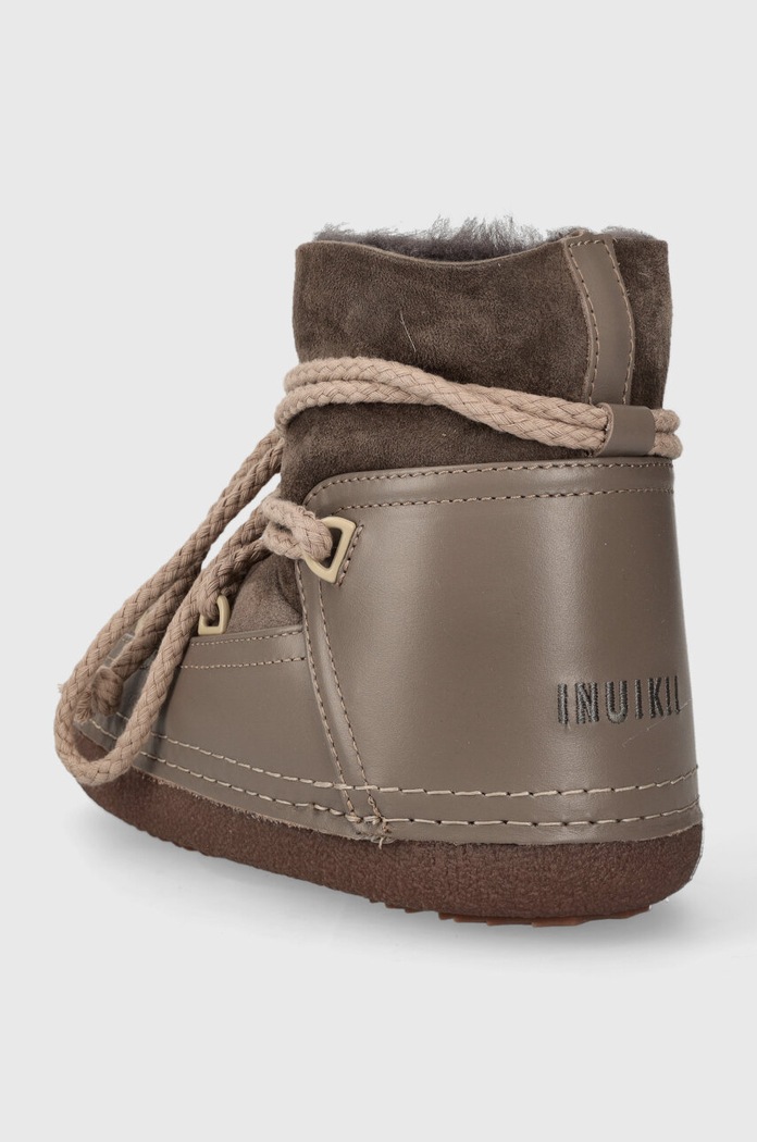 Cipők Inuikii bőr hótaposó Classic 75101.007.Taupe barna