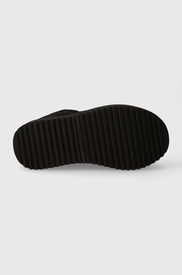 Semišové snehule Inuikii Classic Low Platform 75104.105.Black čierna
