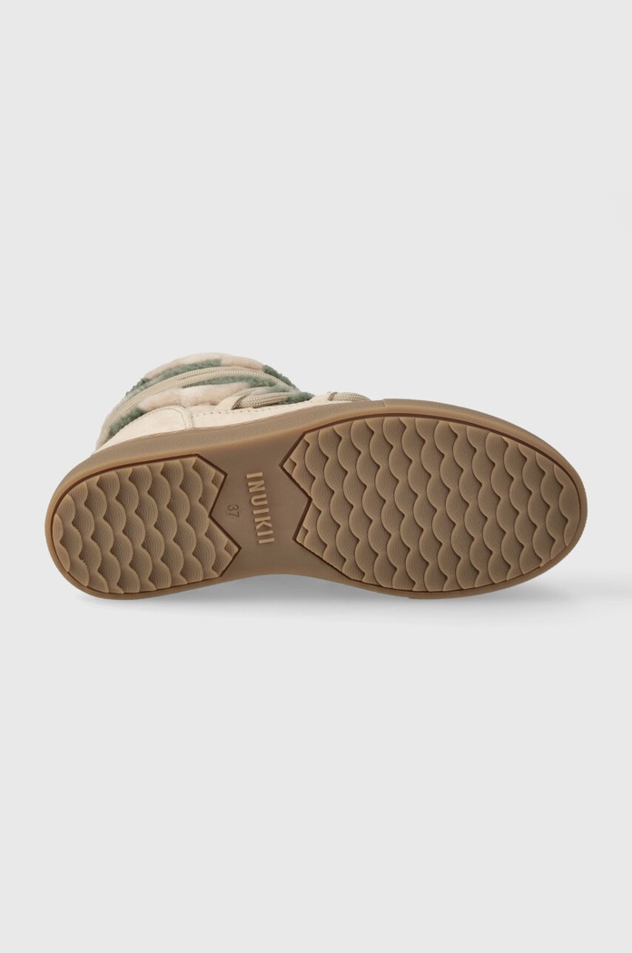 Inuikii śniegowce Shearling Zigzag 75202.090.Green beżowy