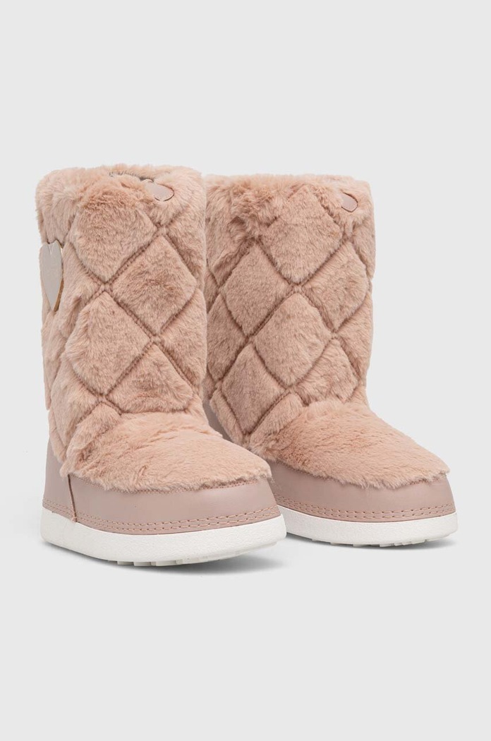 Sněhule Love Moschino SKIBOOT20 JA24172G0HJW0601 béžová AW23