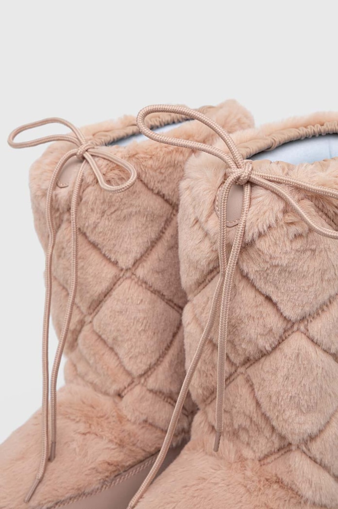 Sněhule Love Moschino SKIBOOT20 JA24172G0HJW0601 béžová