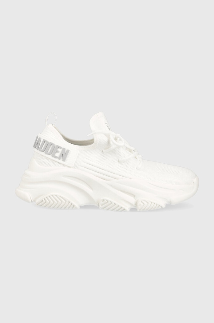 Steve Madden sneakers Protégé-E Planet friendly alb SM19000032.002