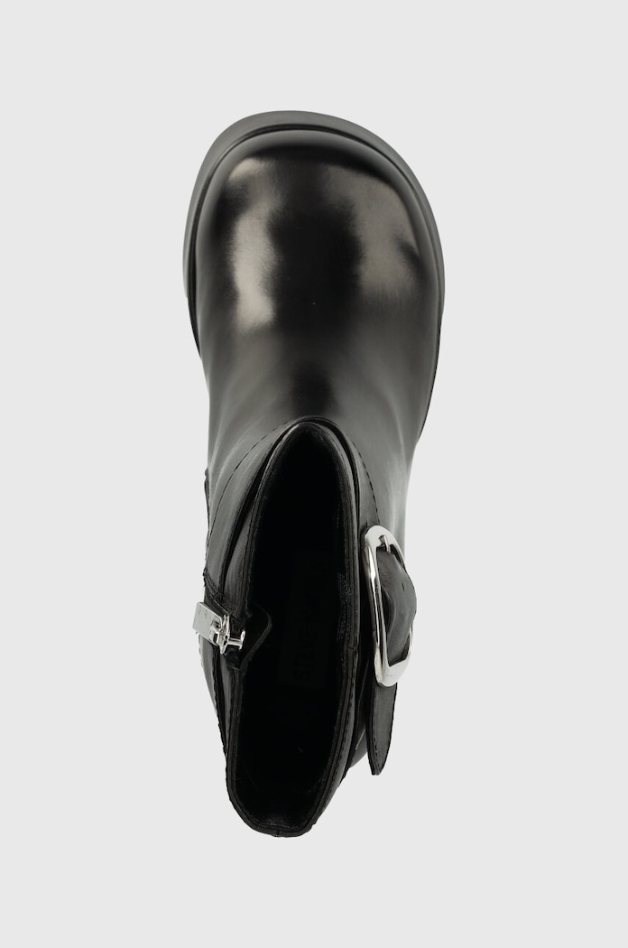Kožené členkové topánky Steve Madden Siren čierna SM11002628.017