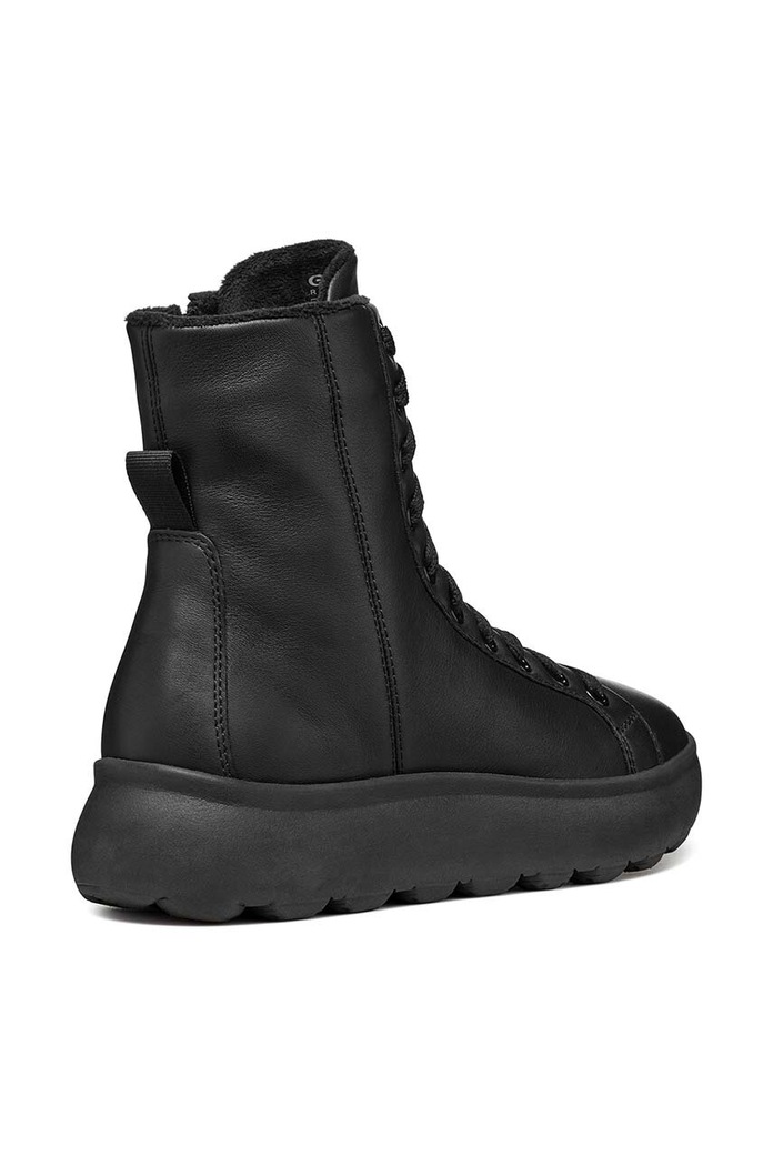 Geox botki skórzane D SPHERICA EC4.1 D czarny D36TCD.00085.C9999