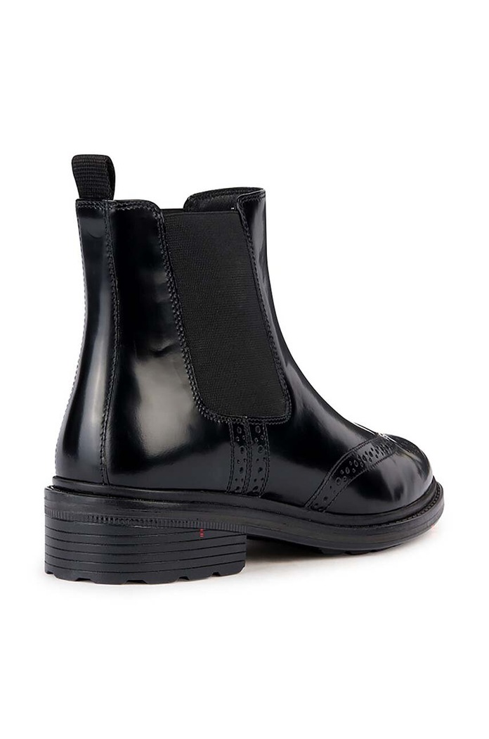 Kožne gležnjače Geox D WALK PLEASURE crna D36TGD.00038.C9999
