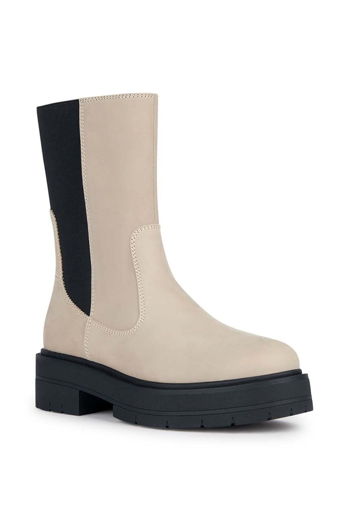 Geox botki skórzane D SPHERICA EC7 K D36VDK.000CL.C5004 beżowy AW23