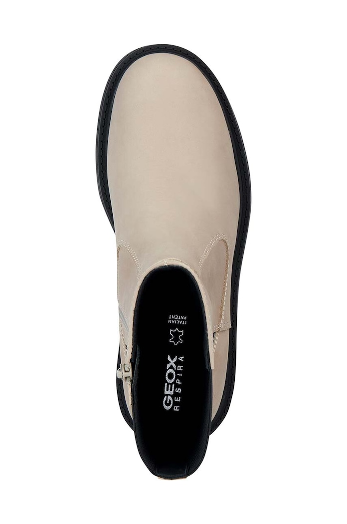 Geox botki skórzane D SPHERICA EC7 K D36VDK.000CL.C5004 beżowy