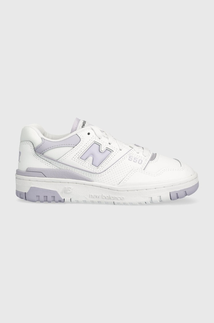 New Balance sneakers in pelle BBW550BV pelle fiore bianco BBW550BV