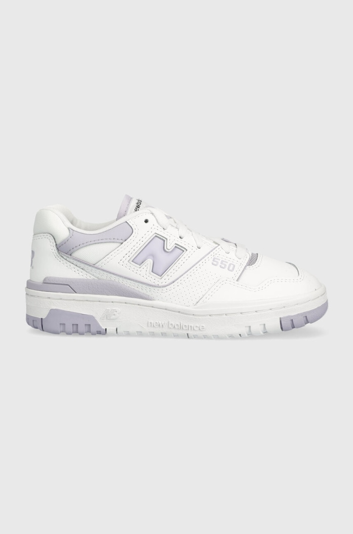 New Balance sneakers in pelle BBW550BV pelle fiore bianco BBW550BV