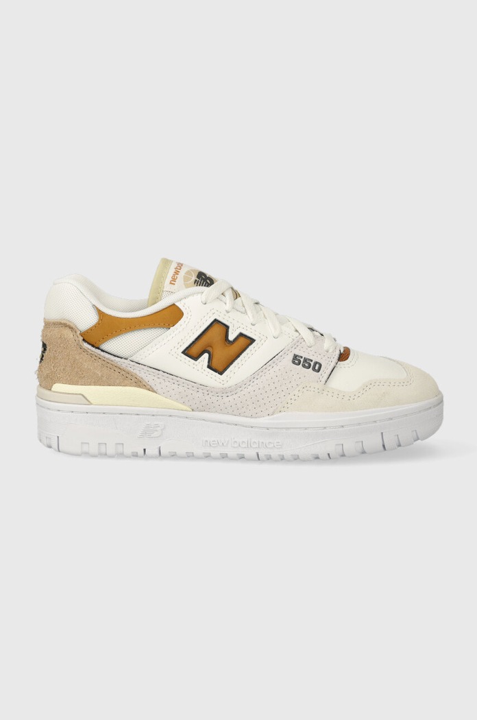 Tenisky New Balance BBW550ST semišová kůže bílá BBW550ST