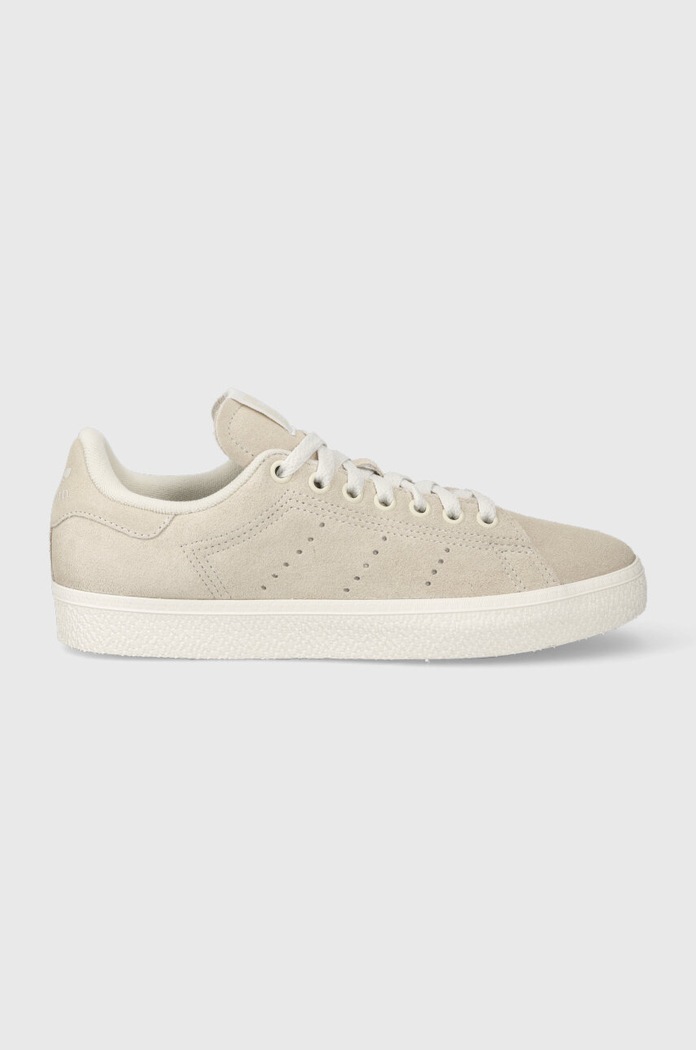 Semišové tenisky adidas Originals Stan Smith CS Planet friendly béžová IG0344