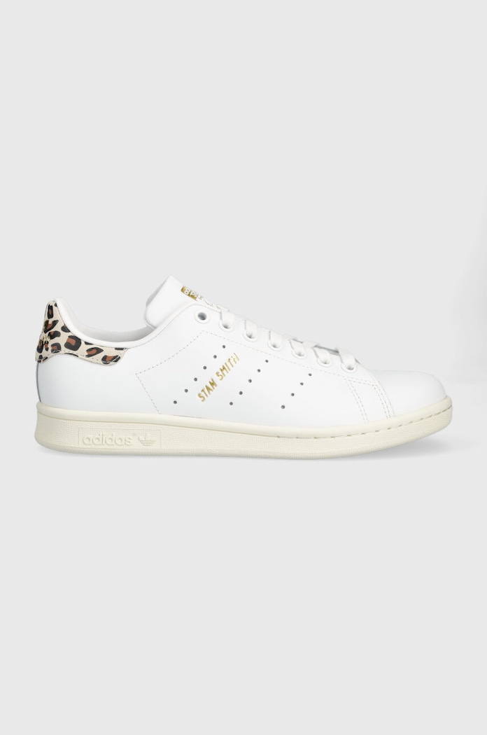 Kožne tenisice adidas Originals Stan Smith presvučena koža bijela IE4634