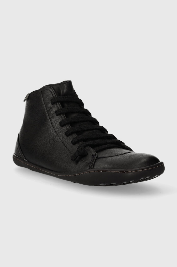 Δερμάτινα sneakers Camper Peu Cami K400509.018 μαύρο AW23