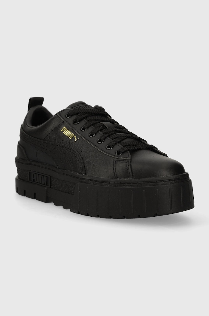 Puma sneakersy skórzane Mayze Classic Wns 38420902 czarny AW23