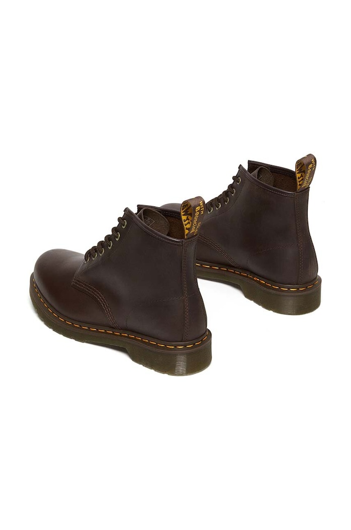 Обувь Кожаные полусапожки Dr. Martens 101 DM27761201 коричневый