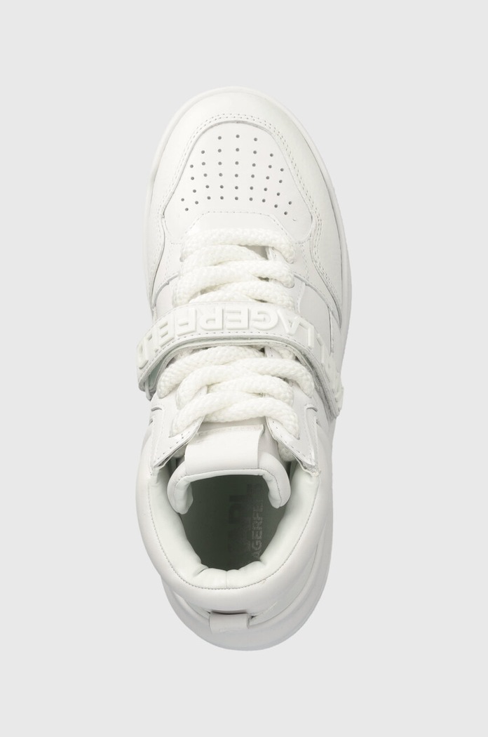 Karl Lagerfeld bőr sportcipő KREW MAX KC fehér KL63350.011