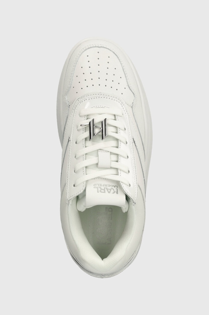 Δερμάτινα sneakers Karl Lagerfeld KOBO III KC λευκό KL65020.011