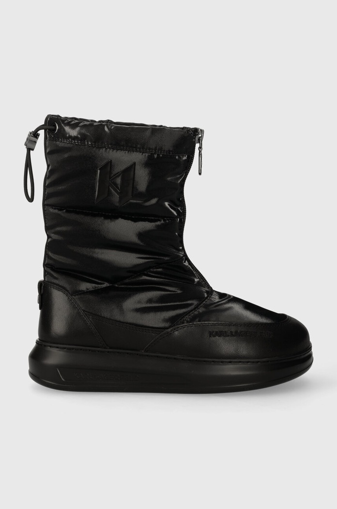 Karl Lagerfeld śniegowce KAPRI KOSI syntetyczny czarny KL44573.H00