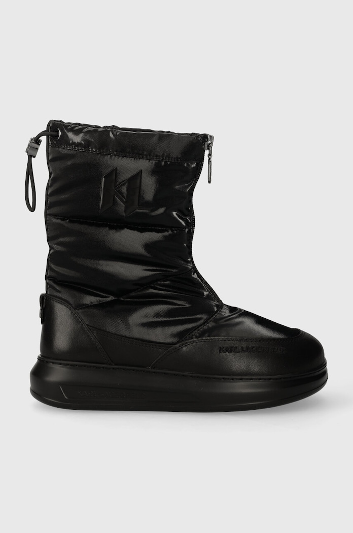 Karl Lagerfeld śniegowce KAPRI KOSI syntetyczny czarny KL44573.H00