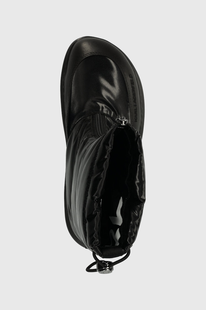 Karl Lagerfeld śniegowce KAPRI KOSI czarny KL44573.H00