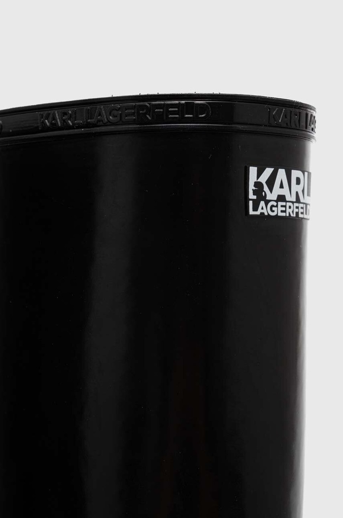 Karl Lagerfeld kalosze KALOSH NFT czarny KL47090N.V00