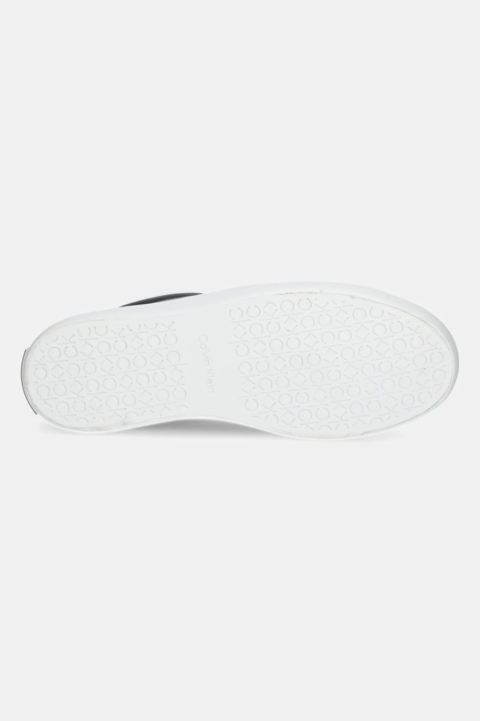 Kožené sneakers boty Calvin Klein VULC LACE UP HW0HW01681 černá