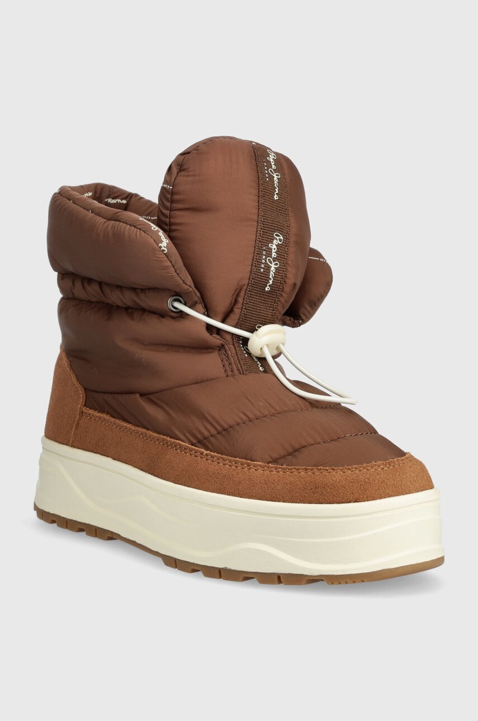 Čizme za snijeg Pepe Jeans KORE SNOW W PLS31503 smeđa AW23