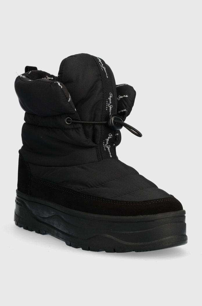 Μπότες χιονιού Pepe Jeans KORE SNOW W PLS31503 μαύρο AW23