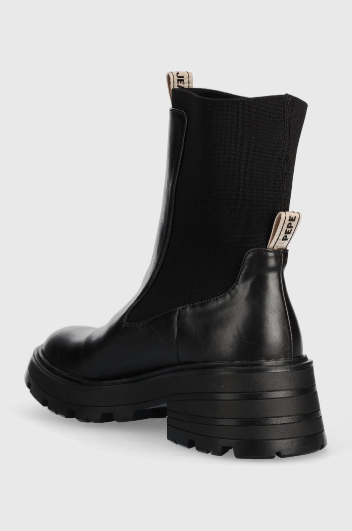Boty Boty s gumou Pepe Jeans SODA PLUS PLS50489 černá