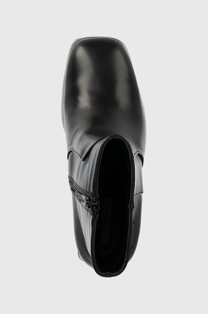 Μποτάκια Pepe Jeans ABBA WOOD μαύρο PLS50494