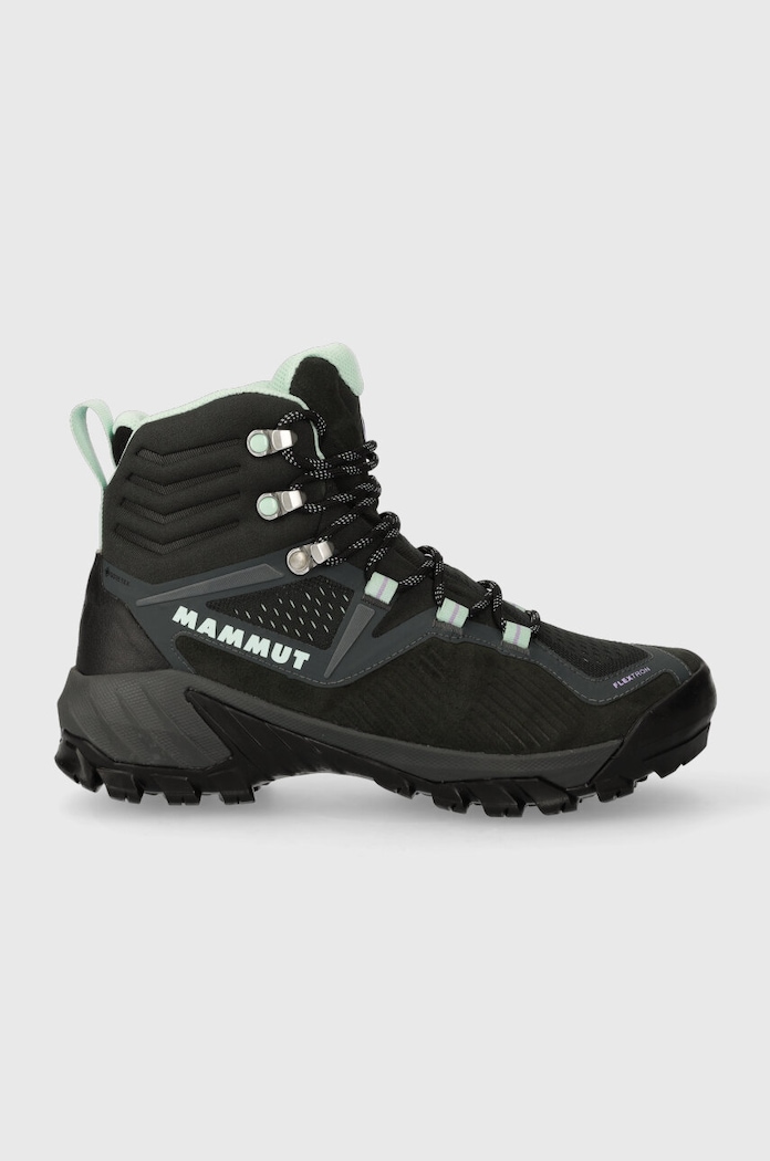 Mammut pantofi Sapuen High GTX piele întoarsă verde 3030.04251