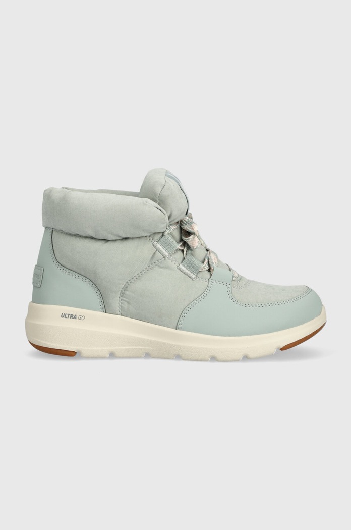 Sněhule Skechers GLACIAL ULTRA textilní modrá 144194