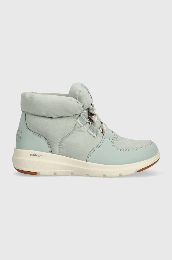 Sněhule Skechers GLACIAL ULTRA textilní modrá 144194