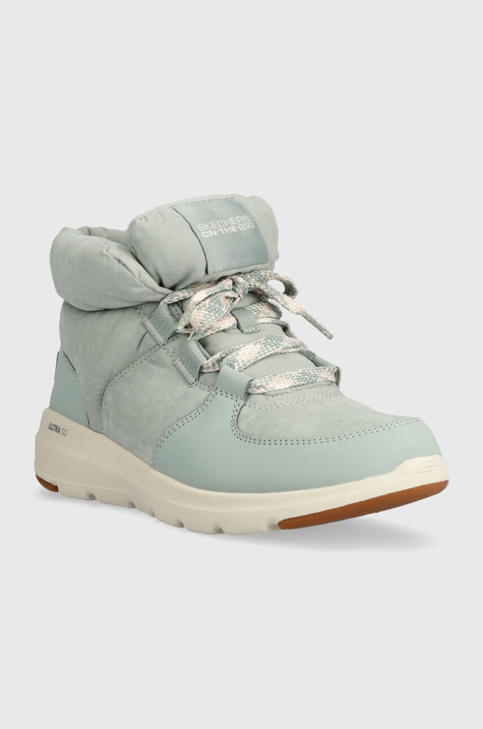 Sněhule Skechers GLACIAL ULTRA 144194 modrá AW25