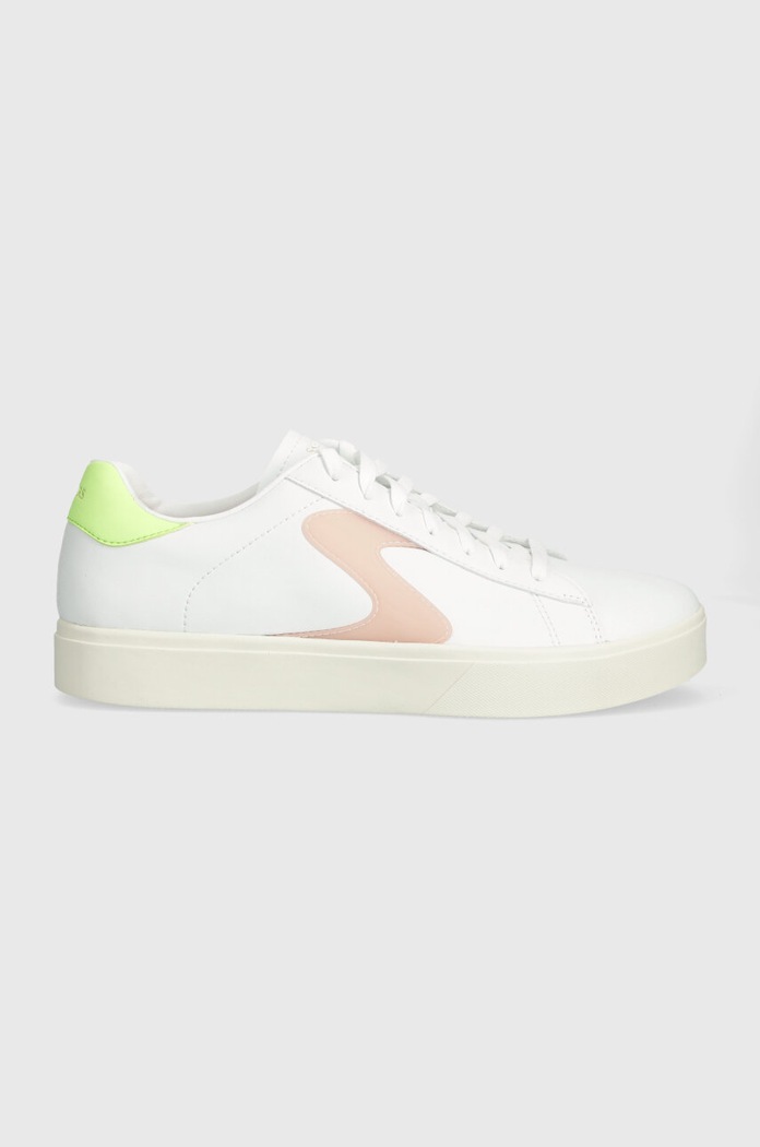 Sneakers boty Skechers EDEN LX imitace kůže bílá 185000