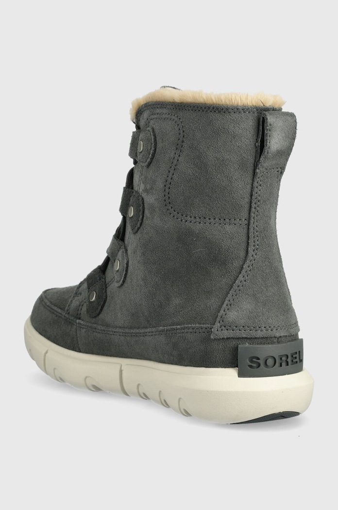 Boty Semišové boty Sorel EXPLORER NEXT JOAN WP 2058871028 šedá