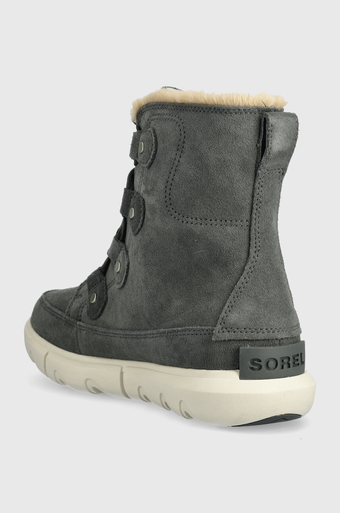 Boty Semišové boty Sorel EXPLORER NEXT JOAN WP 2058871028 šedá
