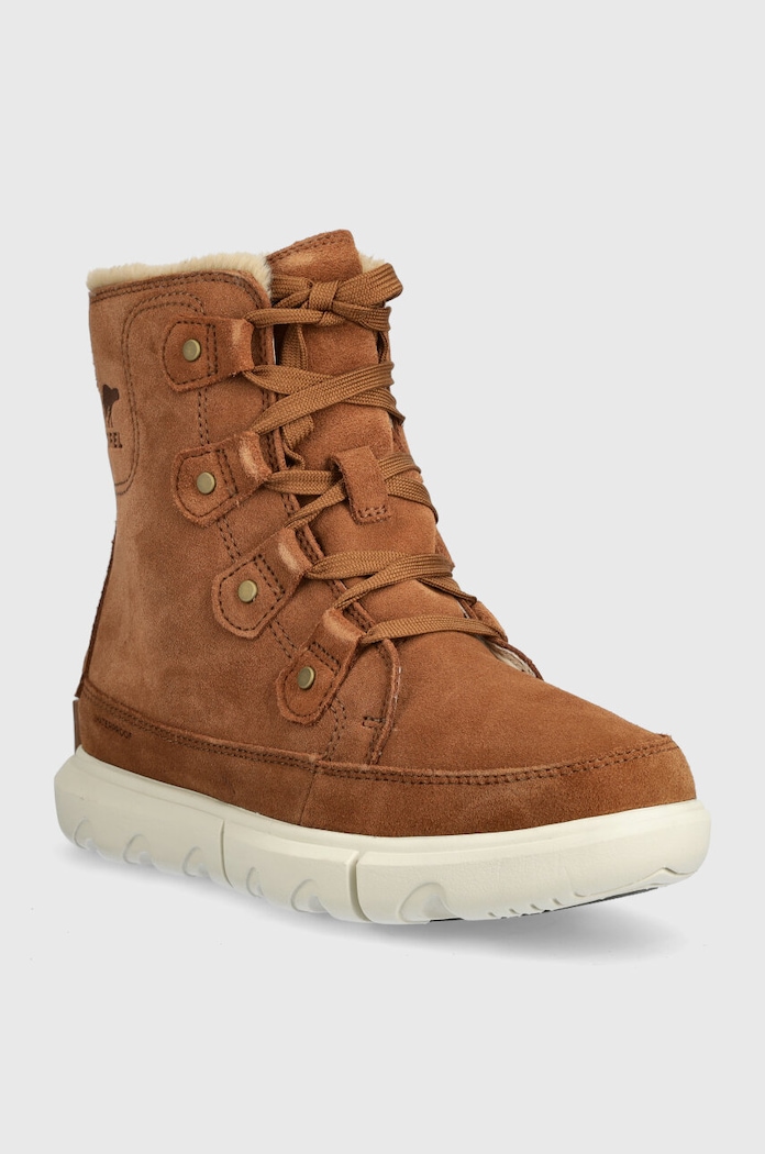 Semišové boty Sorel EXPLORER NEXT JOAN WP 2058871242 hnědá AW23