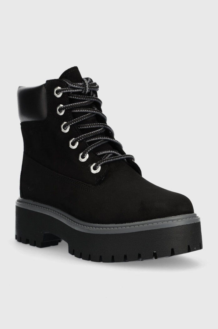 Timberland munkabakancs bőrből Stone Street 6in WP TB0A5RH50151 fekete AW23