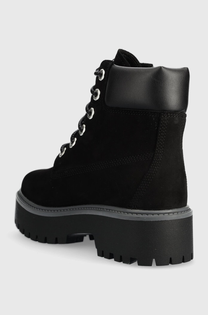 Cipők Timberland munkabakancs bőrből Stone Street 6in WP TB0A5RH50151 fekete