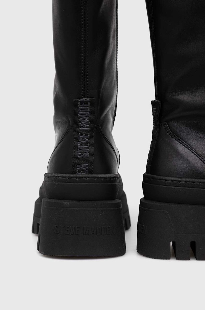 Obuwie Steve Madden kozaki skórzane Carina SM11002682.017 czarny
