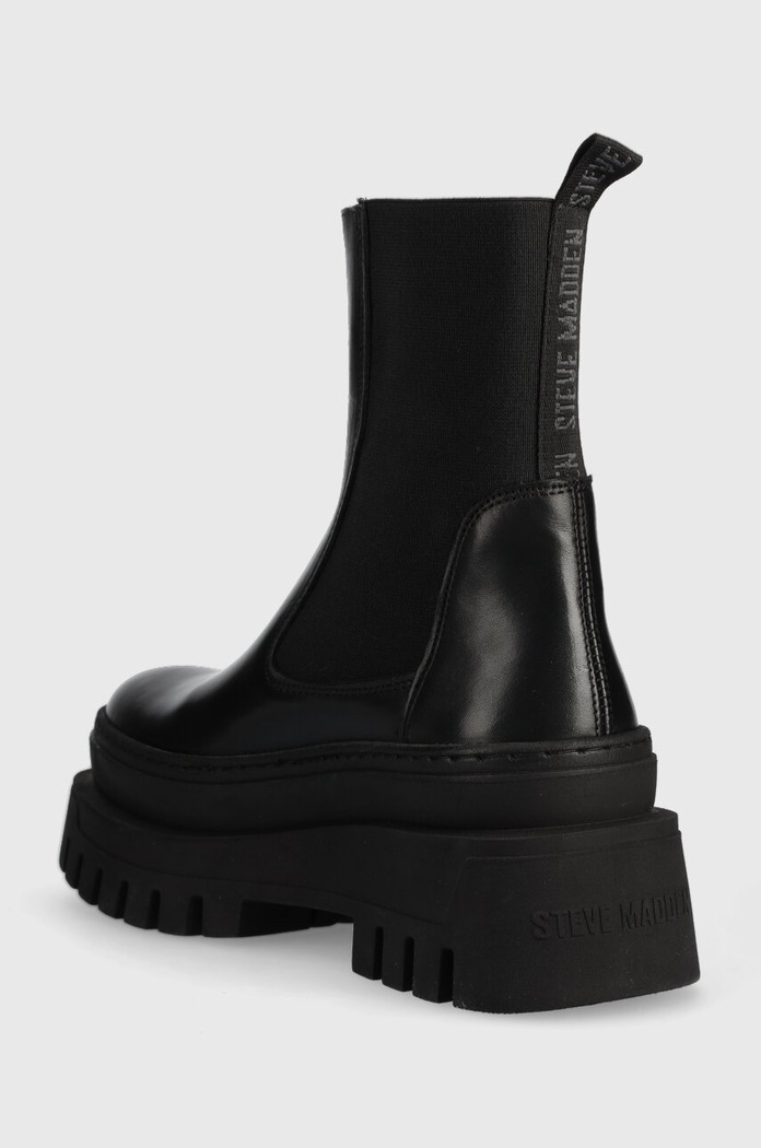 Obuv Kožené topánky chelsea Steve Madden Cassandra SM11002679.017 čierna