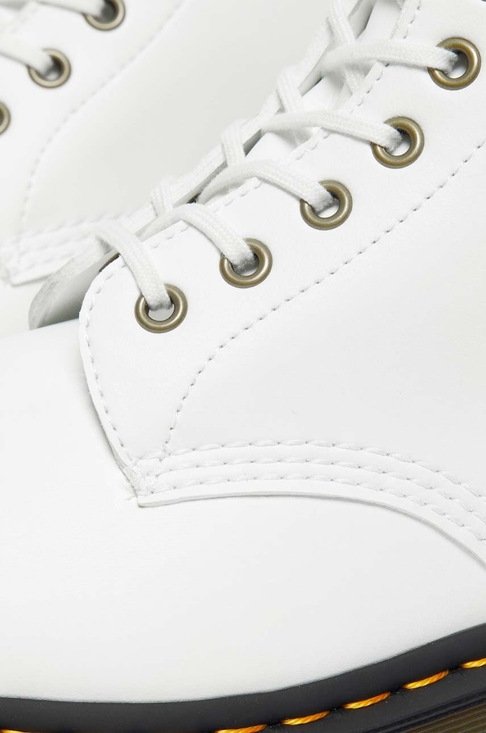 Boty Dr. Martens Nízké kozačky Dr. Martens 1460 Vegan DM27213113 bílá