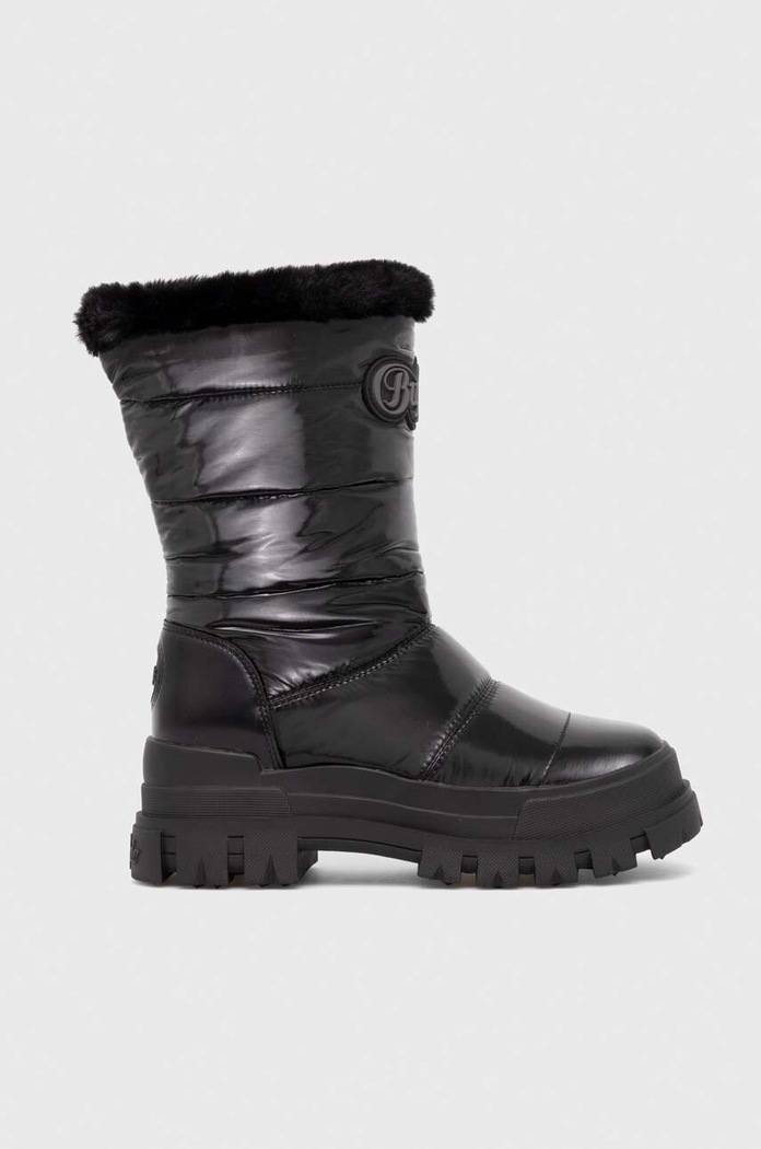 Μπότες χιονιού Buffalo Aspha Snow συνθετικό μαύρο 1622330.BLK